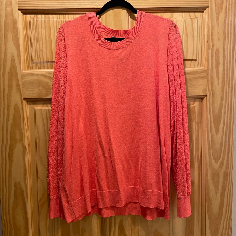 Lety and Me Coral Sweater 3X